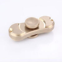 2 Wings Fidget Spinner brass